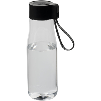 Bidon Ara Tritan™ z kablem do ładowania o pojemności 640 ml, przezroczysty bezbarwny