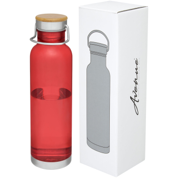 Bidon Tritan™ Thor o pojemności 800 ml, czerwony